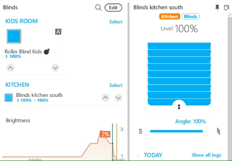 Improved Visualization of Blinds and Awnings