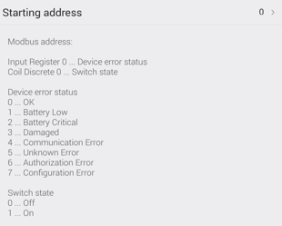 Switch device configuration example