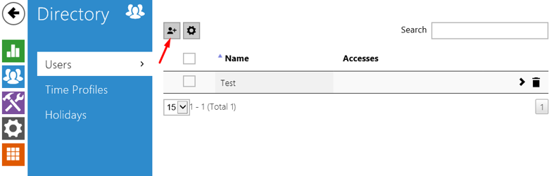 2N Users Configuration