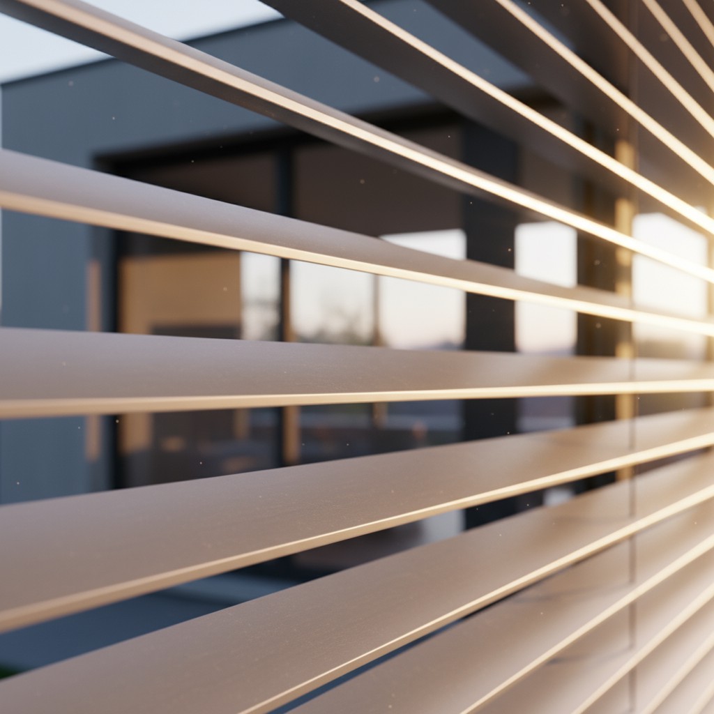 Tilting according to the sun's position