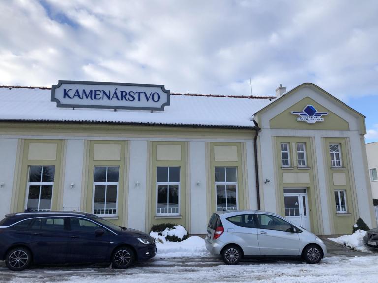 Stone masonry at Myjava, Slovakia